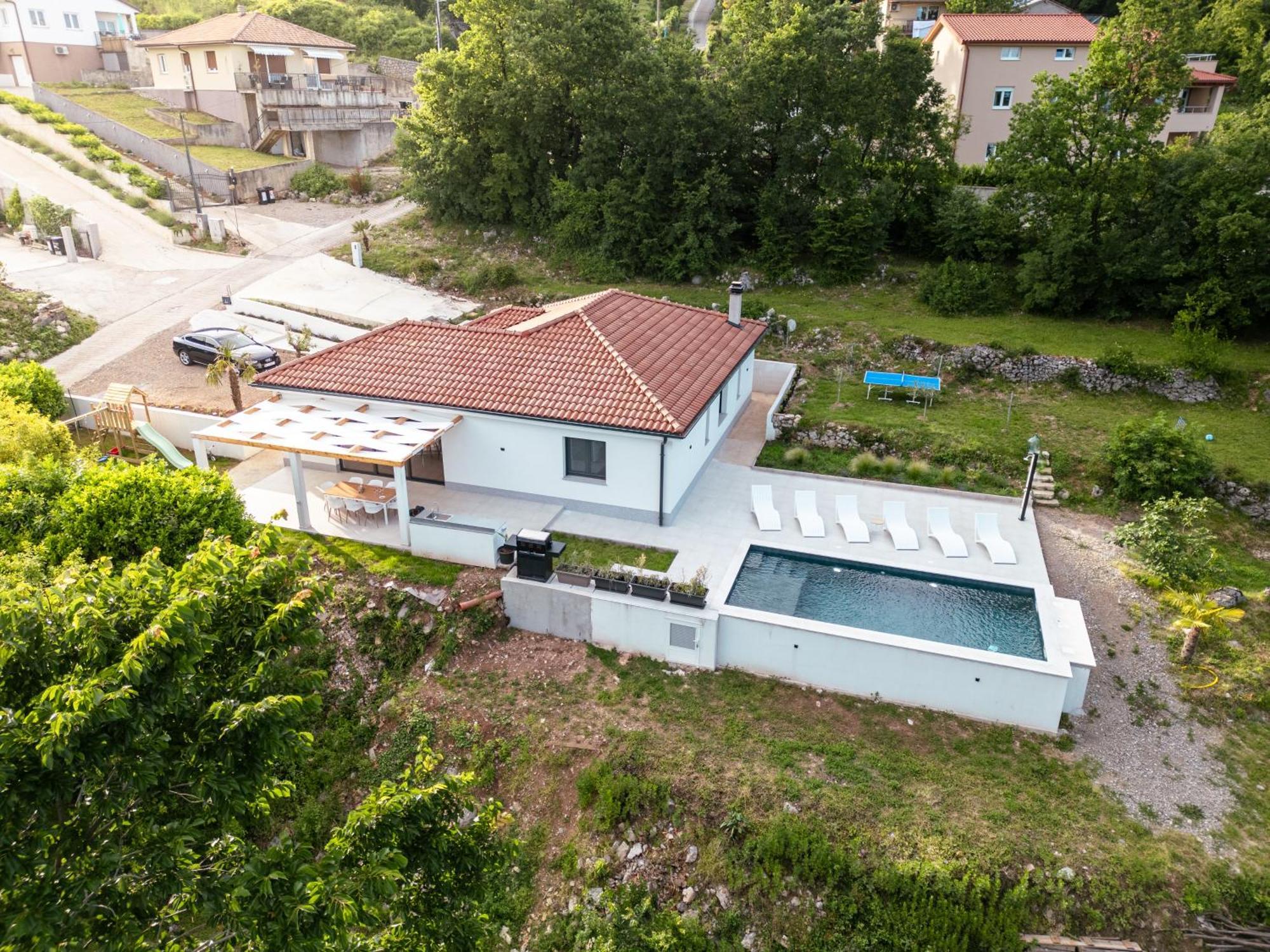 Vilă Mare&monti In Opatija, Pool, Ev Station, Sea View, Bbq *