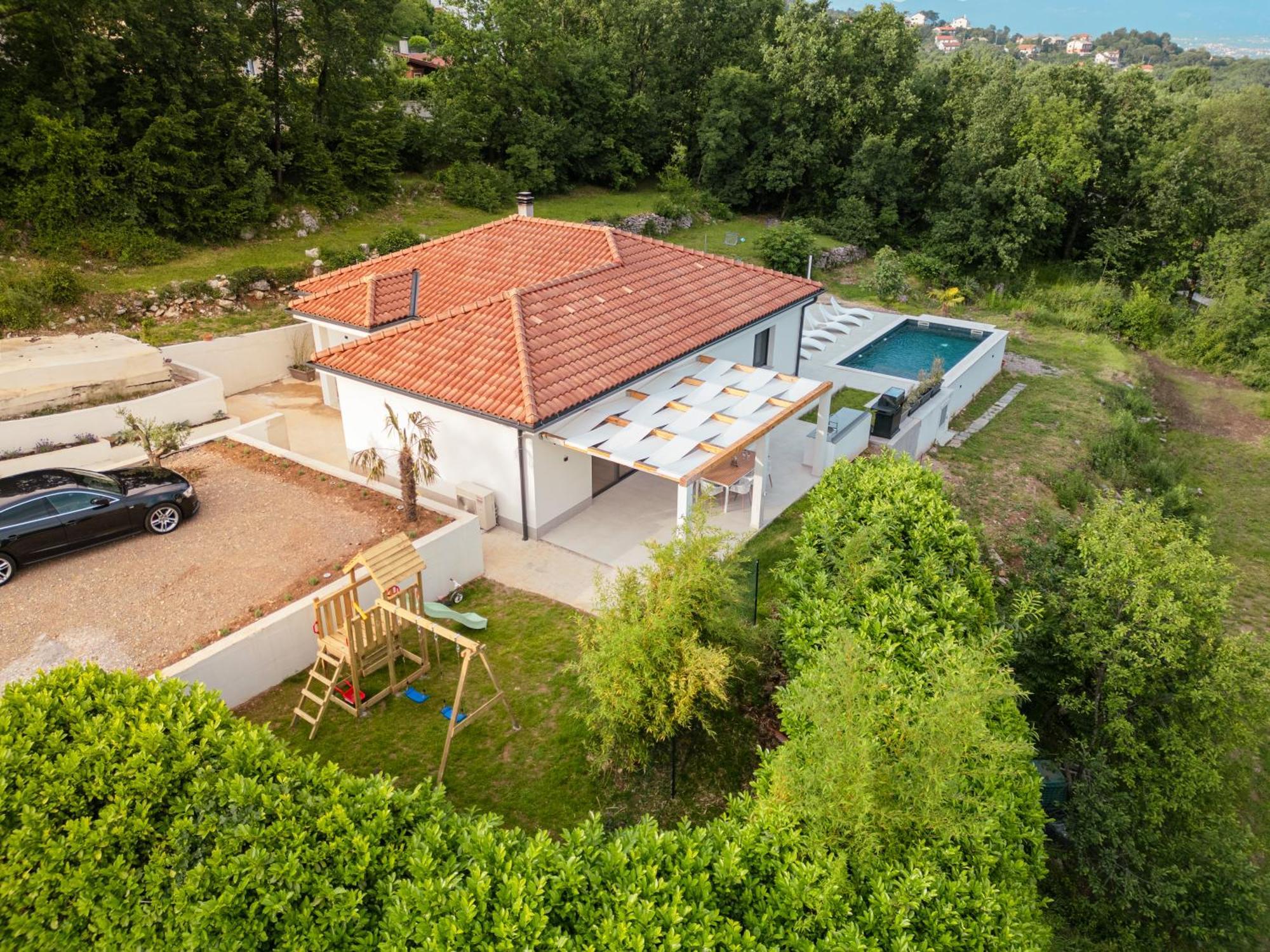 Vilă Mare&monti In Opatija, Pool, Ev Station, Sea View, Bbq